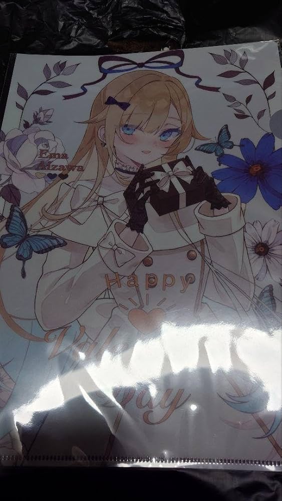 相沢エマバレンタインクリアファイル